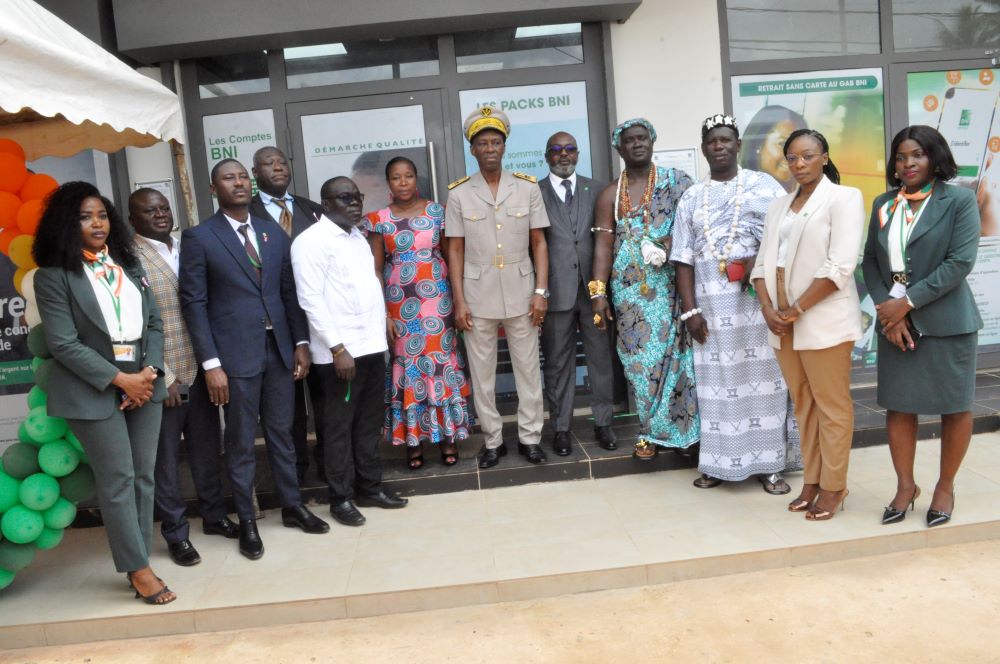 INAUGURATION DE L'AGENCE D'ABOISSO