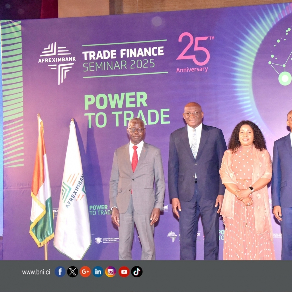 SÉMINAIRE AFREXIMBANK: LES ACTEURS DE LA FINANCE AFRICAINE UNIS POUR REPENSER LE FINANCEMENT DU COMMERCE À L'ÈRE DU PROTECTIONNISME
