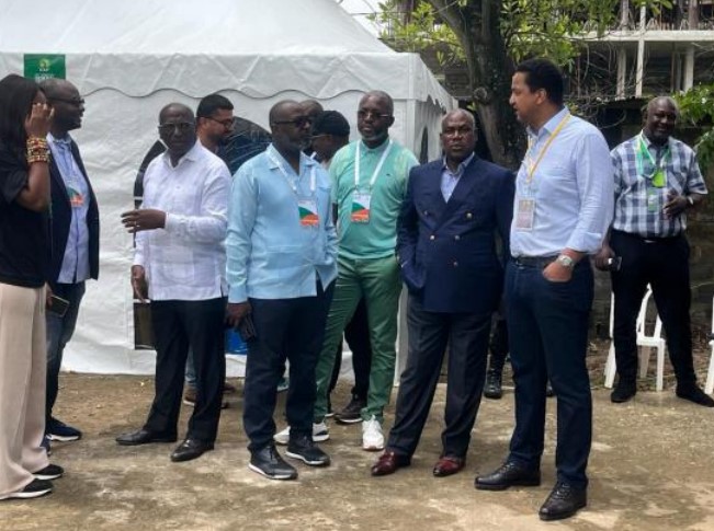 MATCH DE GALA DE LA CAF : UNE DELEGATION DE LA BNI A SOL BENI