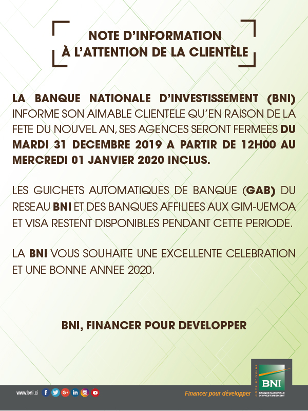 Jour Férié Nouvel an