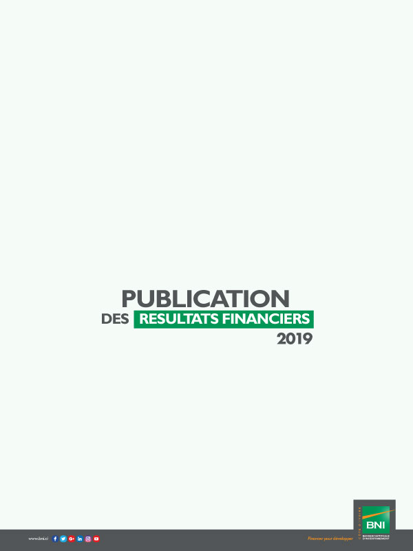 Résultats Financiers 2019