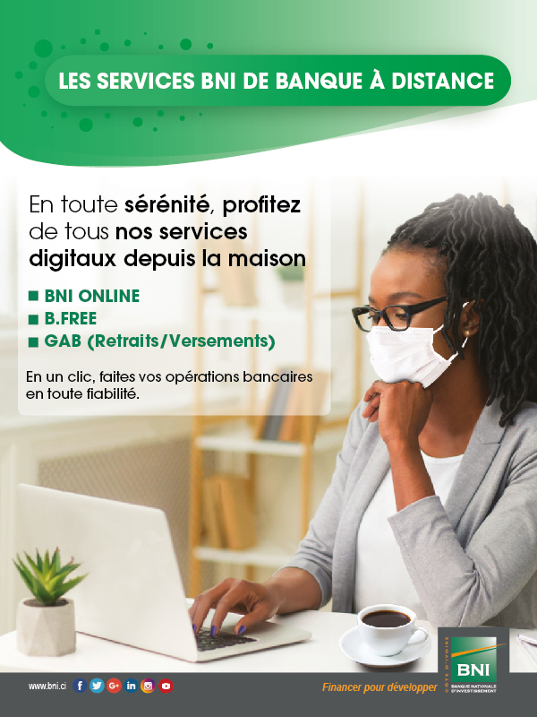 Les services de Banque à distance BNI