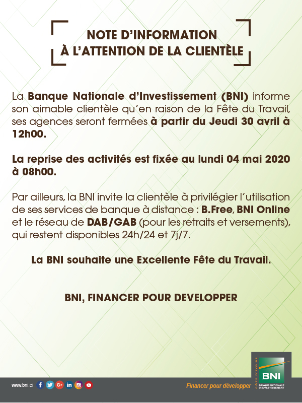 Jour Férié Fête du Travail